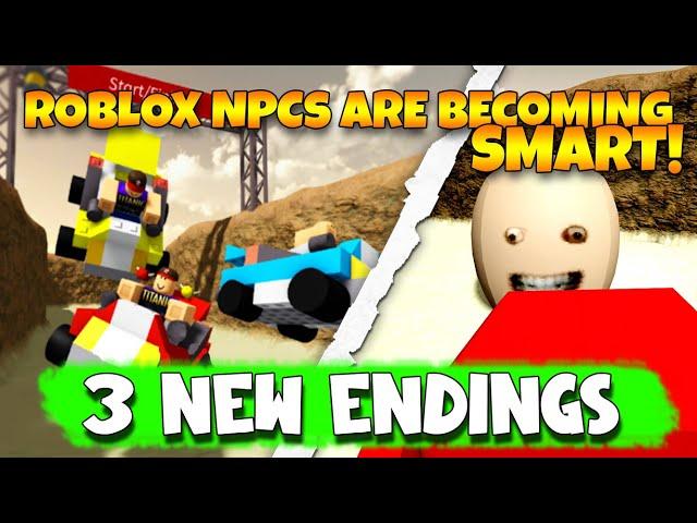 3 New Endings- ROBLOX NPCs are becoming smart!