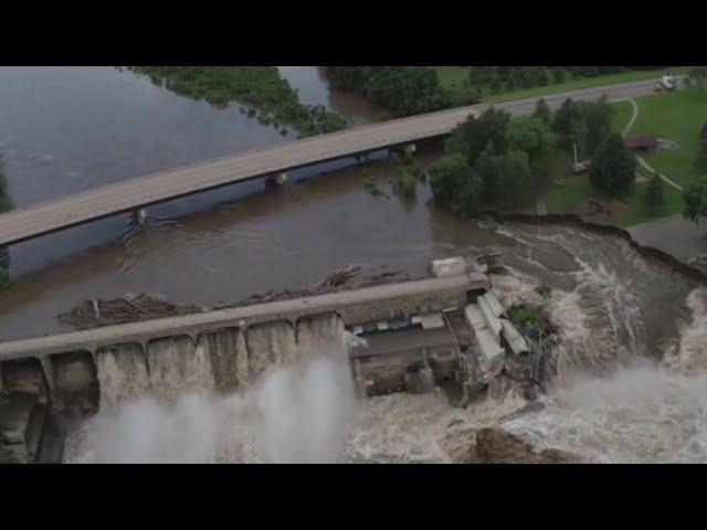 Growing erosion continues at Rapidan Dam in Minnesota