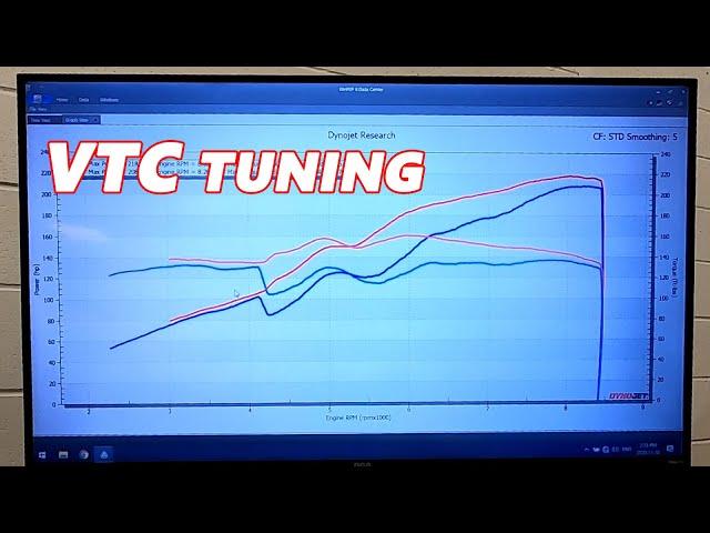 K-Series VTC Tuning Comparison