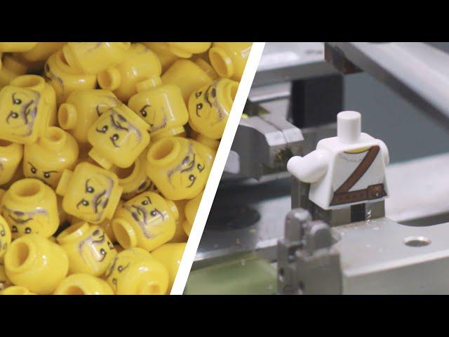 How are LEGO Minifigures Made? | LEGO Factory Behind The Scenes