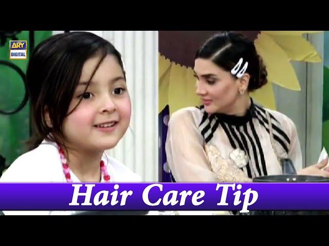 How To Keep Your Hair Healthy - Fiza Ali - Faraal