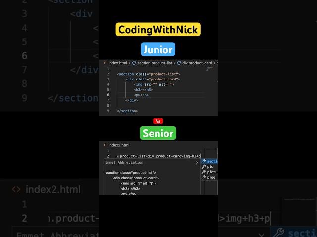 How to become a senior front-end developer. #javascript #webdeveloper #coding #codingwithnick #html