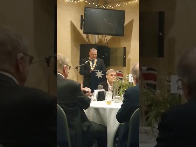2022 Change Over - Incoming President, Richard Hardwick