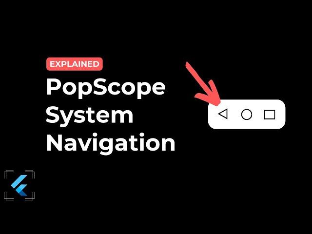 How to use PopScope Widget in Flutter with Example