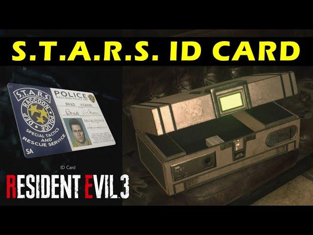 Location of STARS ID Card and All Storage Boxes in Raccoon Police Station | Resident Evil 3 Remake