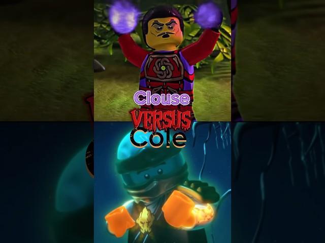 Cole VS Clouse #ninjago #ninjagoedit #1v1edit #versusedit