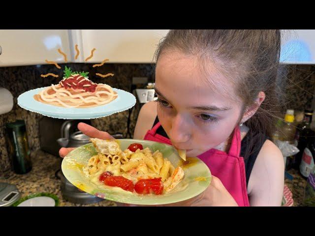 Milana Cooking the Dinner !!! 