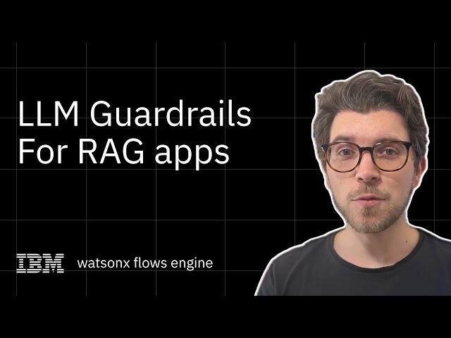 How to implement LLM guardrails for RAG applications