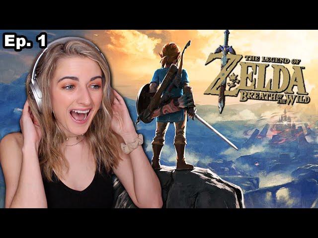 Playing my FIRST ever Zelda game! | Breath of the Wild | Part 1