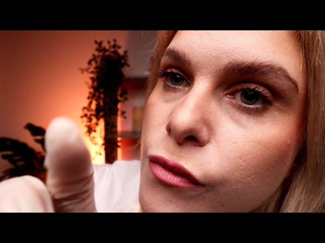 A Sleepy ASMR Skin Assessment: Close Up Personal Attention