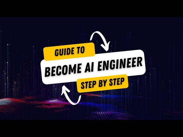 Step-by-Step guide to become AI Engineer