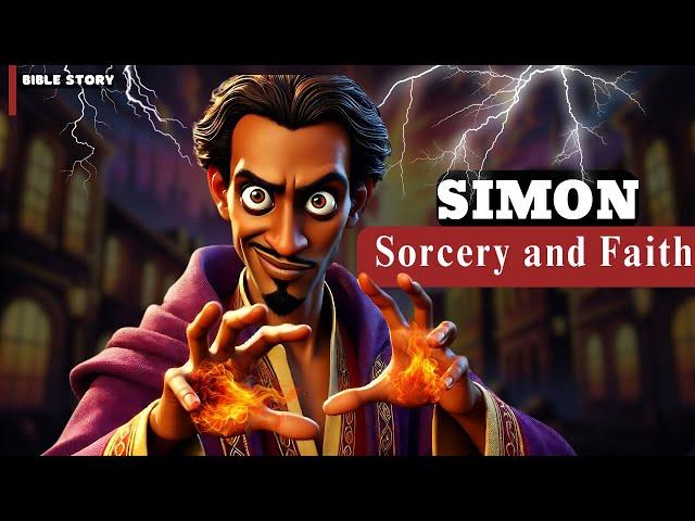 The Magician Who Tried To Buy God's Power: Animated Bible Story of Simon The Sorcerer