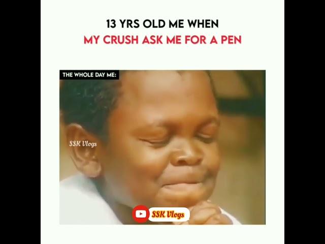 When my crush ask me a pen| SSK Vlogs||