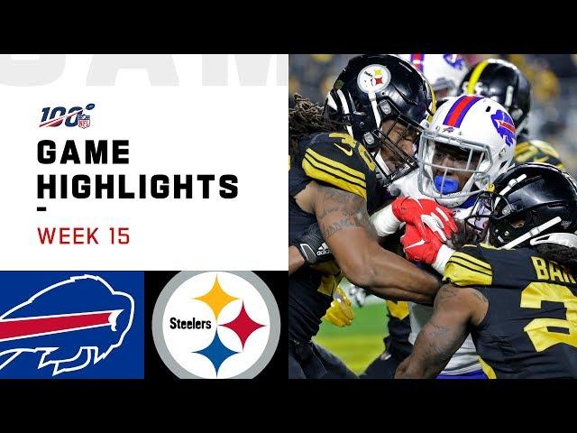 Bills vs. Steelers Week 15 Highlights | NFL 2019