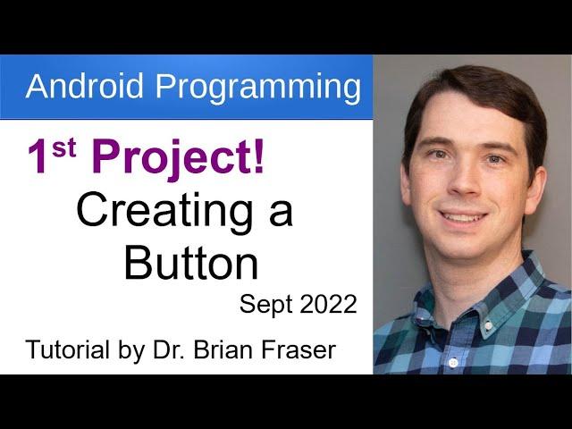 Creating a Button: Android Programming