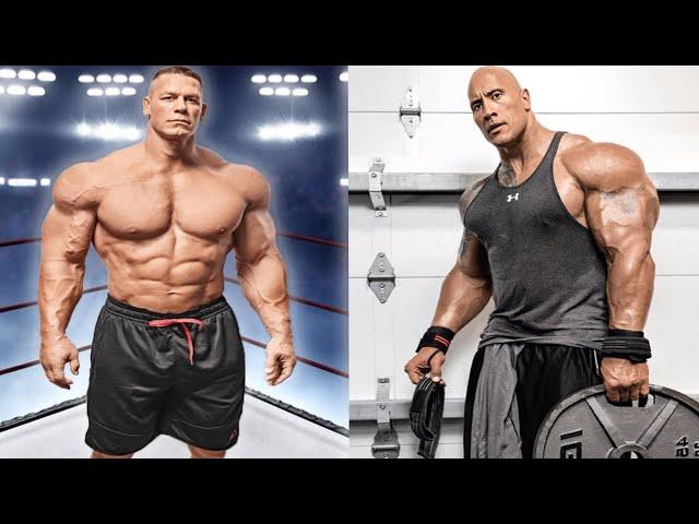 John Cena vs The Rock Transformation  2021