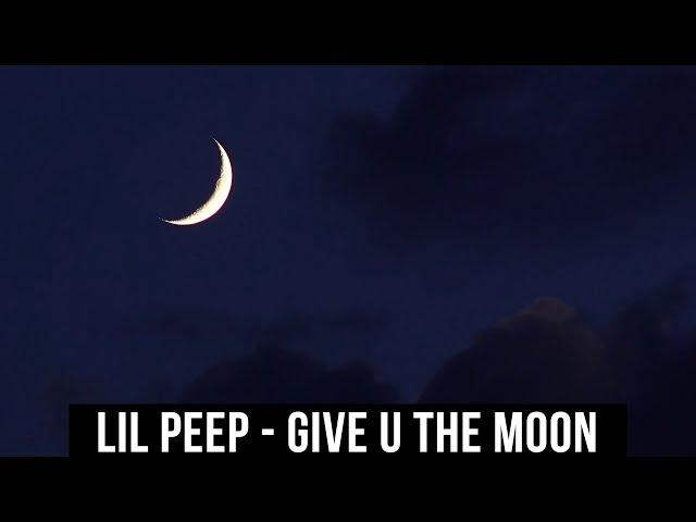 LiL PEEP - give u the moon / ПЕРЕВОД (RUS SUB)