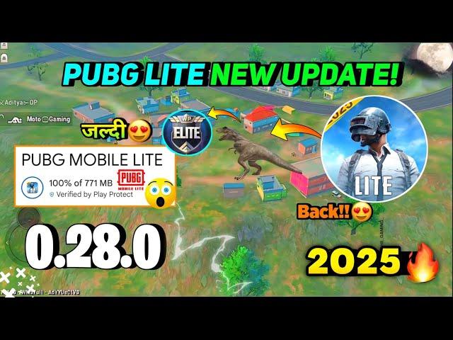 Pubg Lite New 0.28.0 Update Fix 2025 | Pubg Mobile Lite 0.28.0 Comeback Update 2025