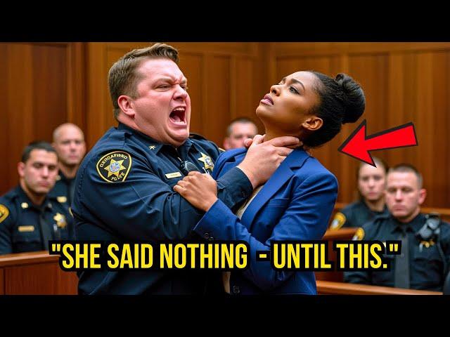 Racist Cop Attacks Black Woman in Court—Without Knowing She’s His New Police Chief!