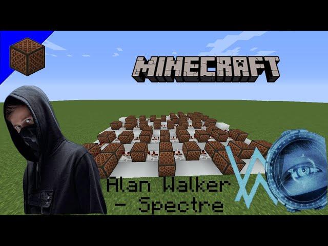 Minecraft | Spectre - Alan Walker Note Block Doorbell Tutorial
