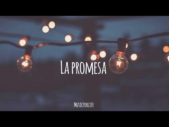 La Promesa - Melendi (Lyrics video)