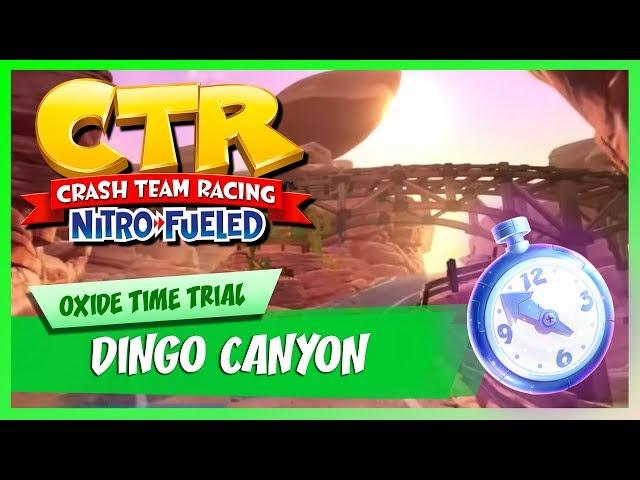 Crash Team Racing Nitro-Fueled | Dingo Canyon | Oxide & Tropy Time Trial