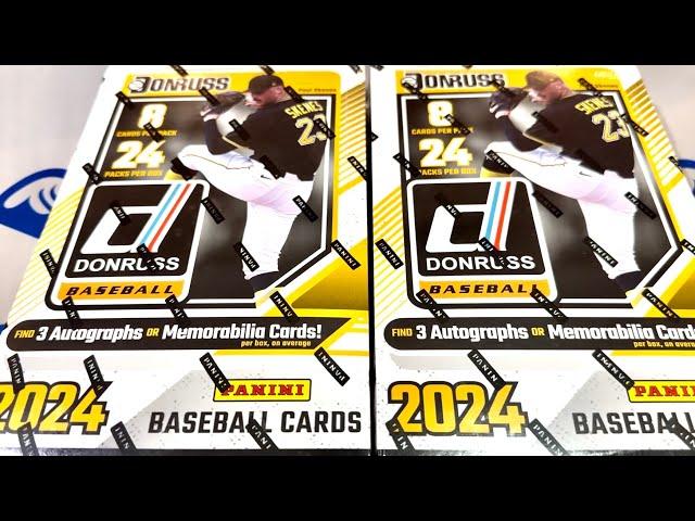 NEW RELEASE!  2024 DONRUSS BASEBALL CARDS