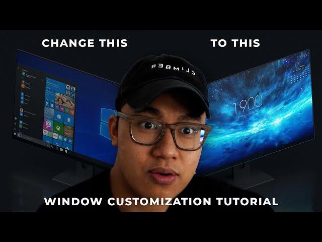 FULL POWER OVER YOUR AESTHETIC || Windows Desktop Customization with Rainmeter