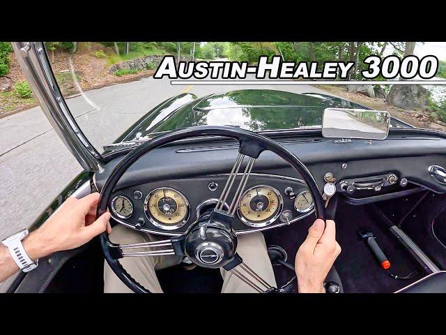 1960 Austin-Healey 3000 Mk1 - The British 3L Inline 6 You Need to Hear (POV Binaural Audio)