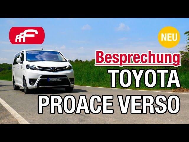 TOYOTA Proace Verso - Review / Alle Infos kurz und knapp