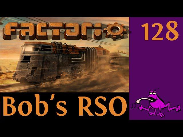 Let's Play Factorio with Bob's Mods RSO Ep #128, completing the circle