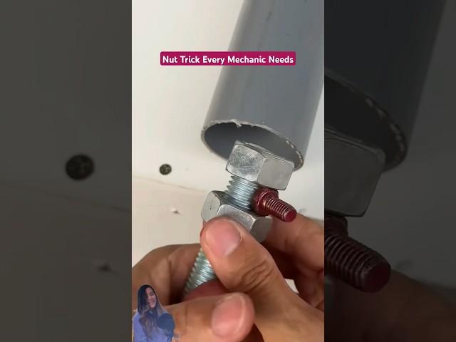  Genius Nut Fastening Tip  #shorts