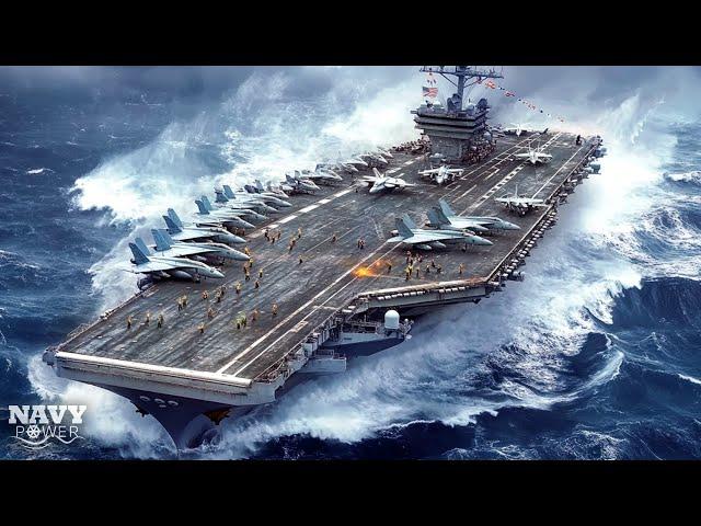 US Aircraft Carrier INVINCIBLE: Breaking All the Rules of GRAVITY and the SEA!