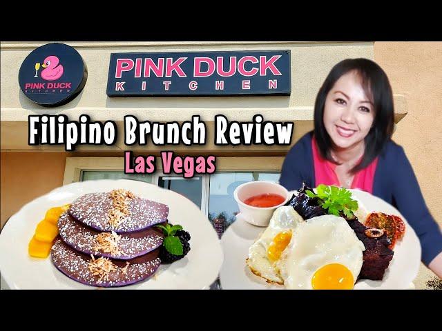 Filipino Brunch Review | Pink Duck Kitchen Las Vegas