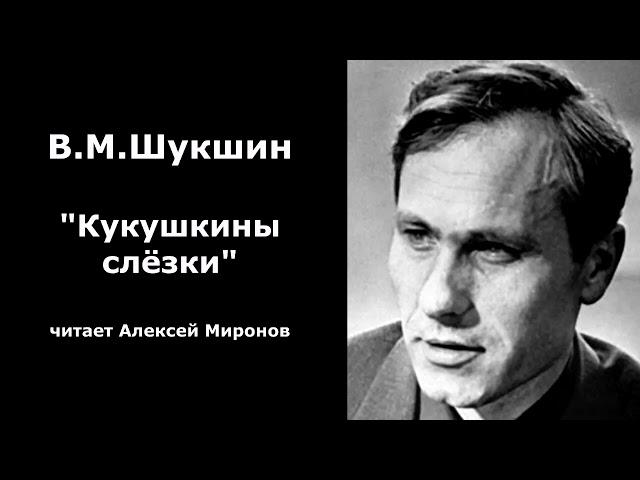 Василий Шукшин. "Кукушкины слёзки"