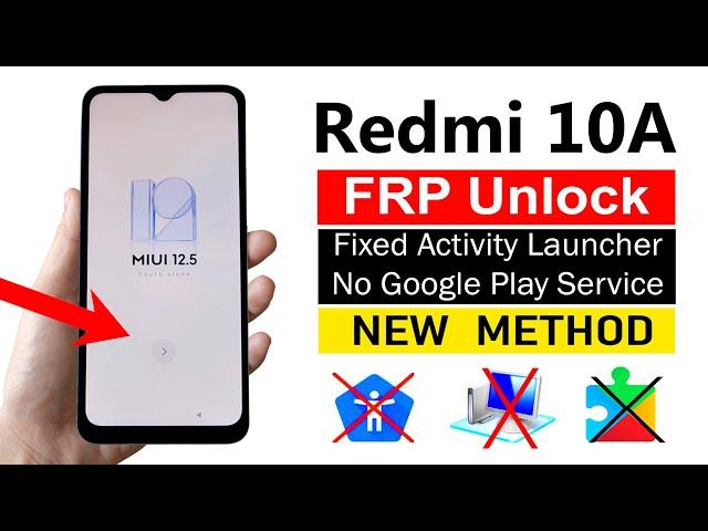 Redmi 10A : Gmail Account Bypass - (without pc) - 100% WORKING METHOD