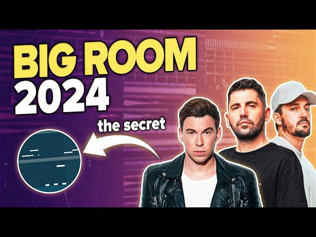 How to make BIG ROOM like HARDWELL in 2024 