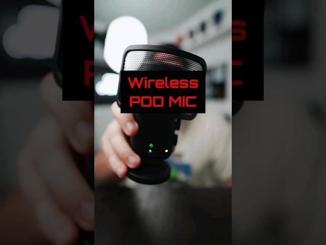 Try this WIRELESS POD MIC#podcastsetup #podmic #microphone