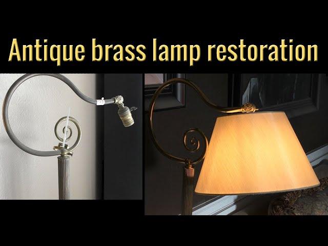 antique lamp restoration