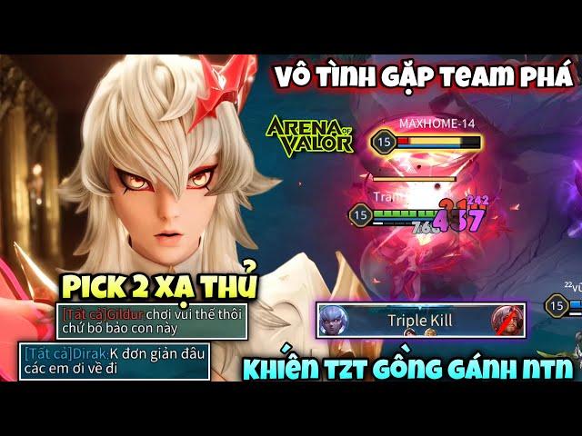 Trận Đấu Vô Tình Gặp Phải Team Phá Khi Pick 2 Xạ Thủ Và Tranh Lane Khiến TZT Gánh Căng Não NTN