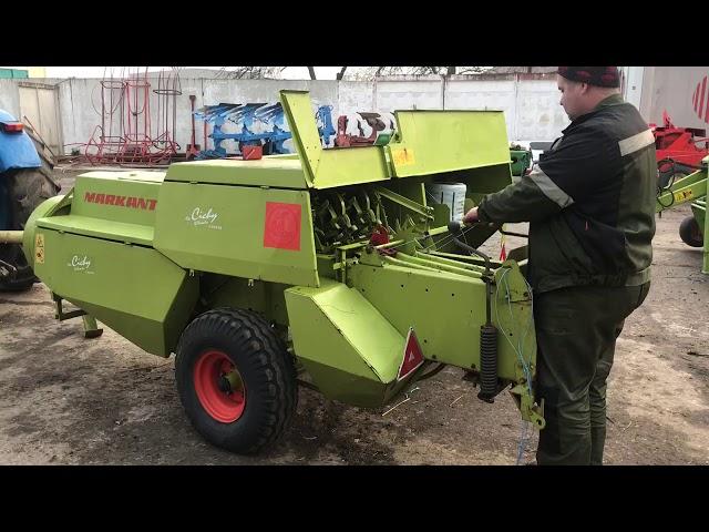 Claas markant 50 проверяем на МТЗ 40