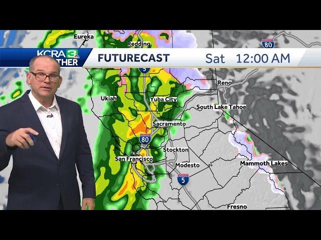 Northern California weather forecast | Rain and snow outlook for the weekend