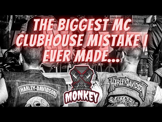 Motorcycle Club Clubhouse Etiquette - Don't do what I did!