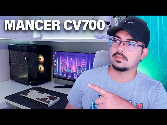 MEU NOVO GABINETE GAMER! Mancer CV700