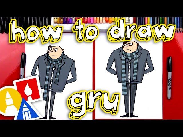 How To Draw Gru From Despicable Me