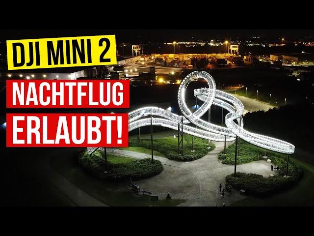 DJI Mini 2 SE Nachtflug Tutorial: So fliegst Du mit Deiner Drohne in der Nacht und bei Dunkelheit