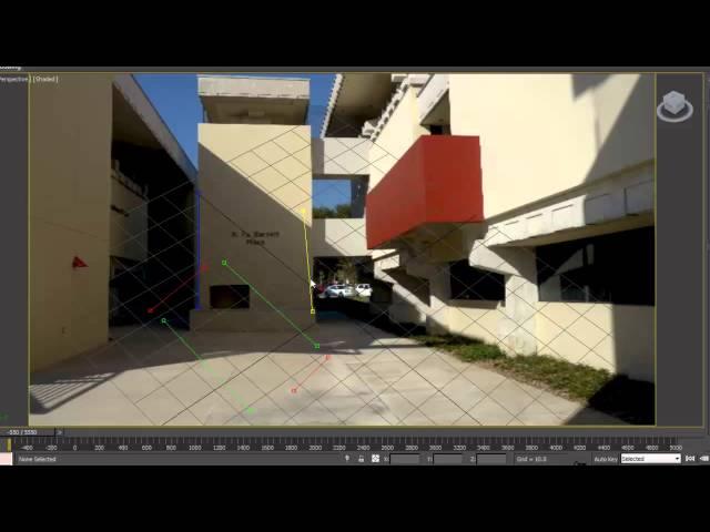 3DS MAX 2014 New Feature Perspective Match