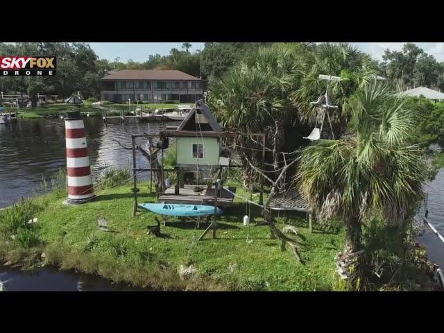 Drone Zone: Monkey Island on the Homosassa River