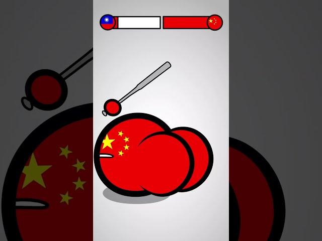 China CAKE #countryballs #shorts