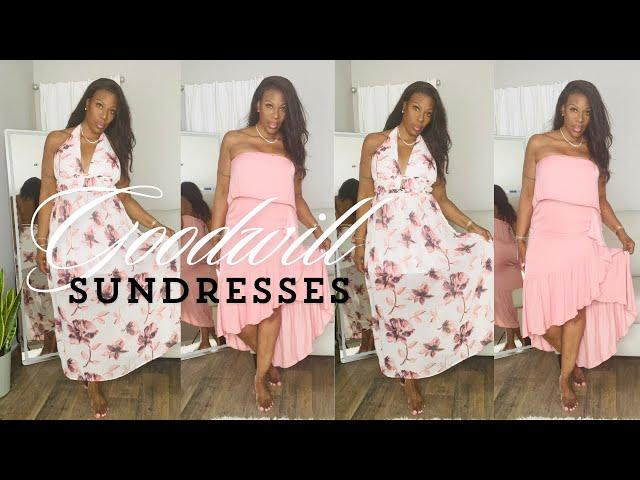 Baddie on a Budget | Sundresses at Affordable Prices | Goodwill Findings #trending #fashion